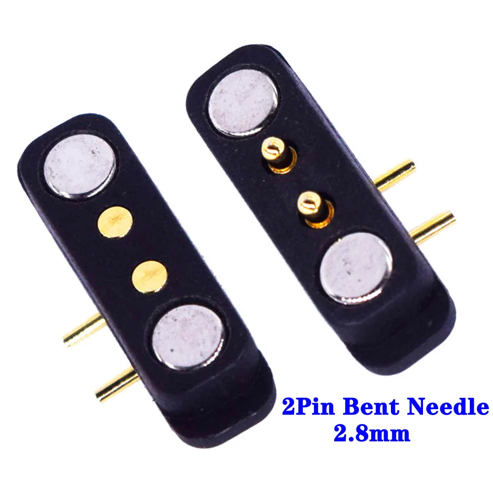 Magnetische Pogo Pin Connector 2 3 4 5 6 7 8 9 10P Pogopin Mannelijke Vrouwelijke 2.54 4.0 2.8 Veerbelaste DC Magneet Connector Stopcontact