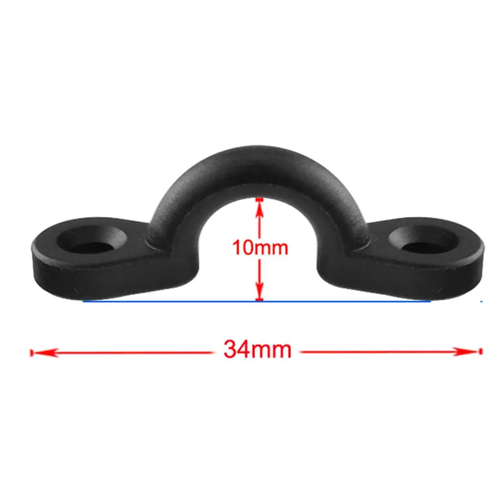 

10 шт./шт. универсальные нейлоновые зажимы для седла, зажимы для подседельного штыря, длина 34 мм, 10