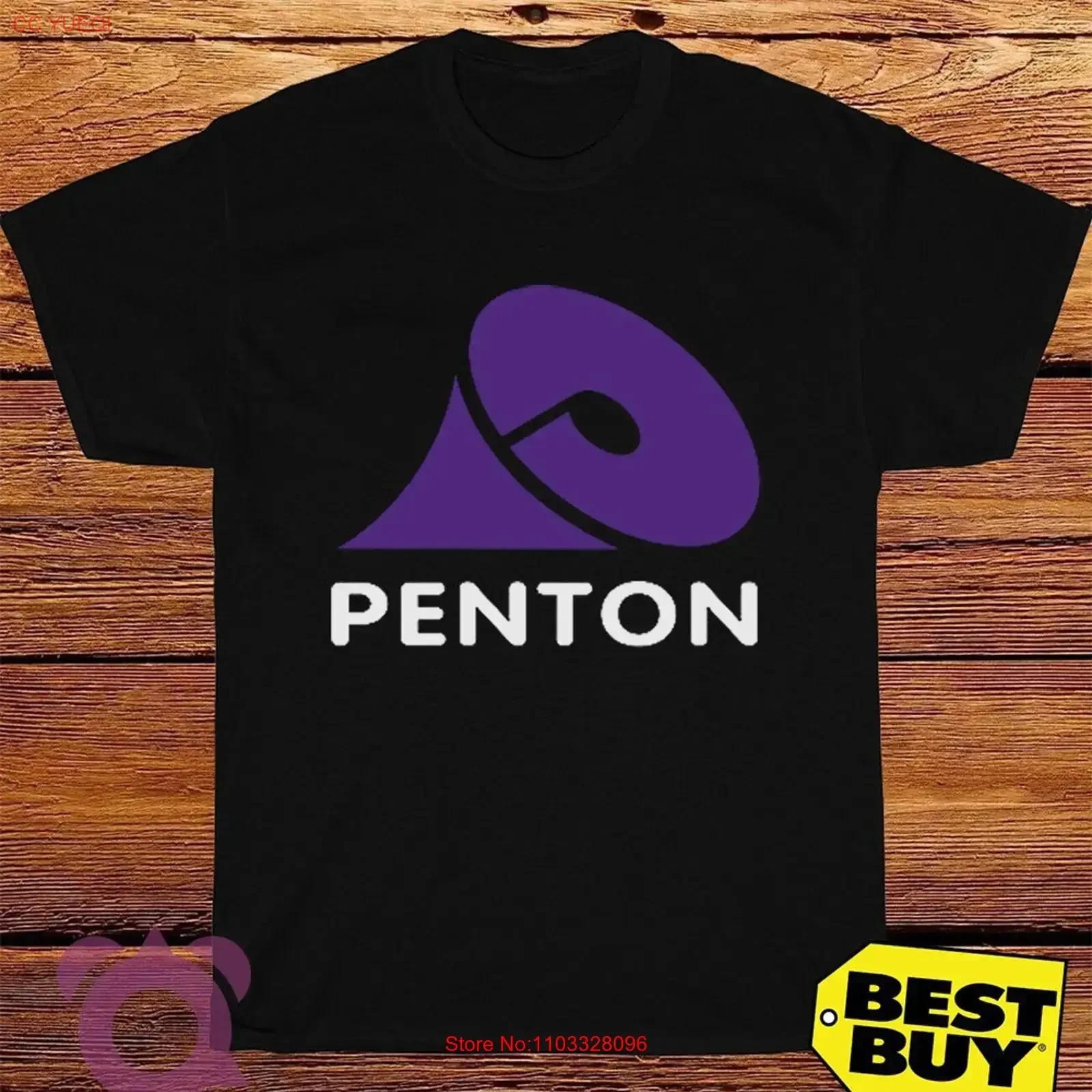 Nueva camiseta divertida con logotipo de Penton Audio para hombre, hecha en EE. UU., talla S a 5XL, camiseta vintage lavada para uso diario, gráfico elegante