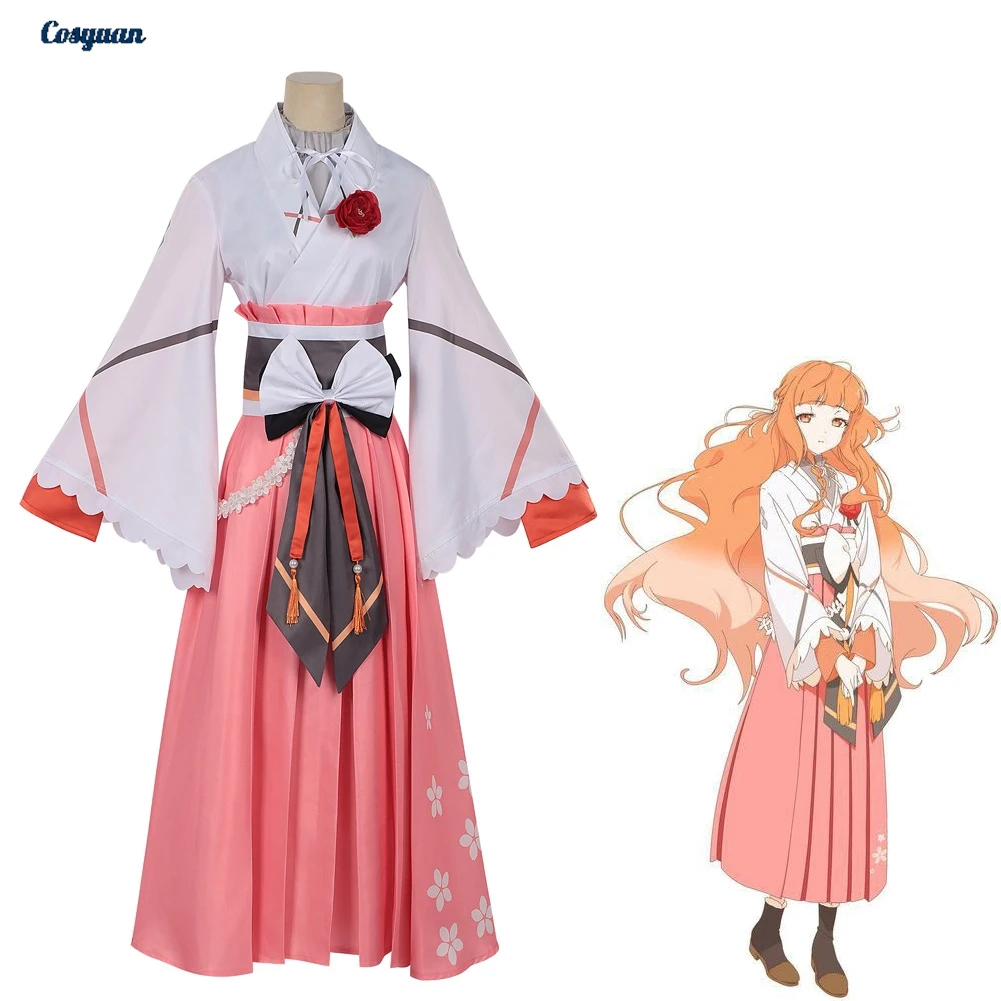 

Anime Shunkashuutou Daikousha Haru no Mai Cosplay Hinagiku Kayou Party Disguise Roleplay Halloween Costume Carnival Outfit Suits