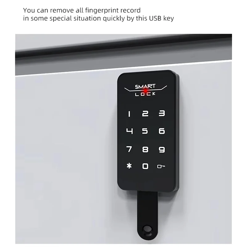 

75STO-Electronic Locks Password Zipper Anti-Theft Keyless Locks Suitable For School Lockers, Gym Lockers