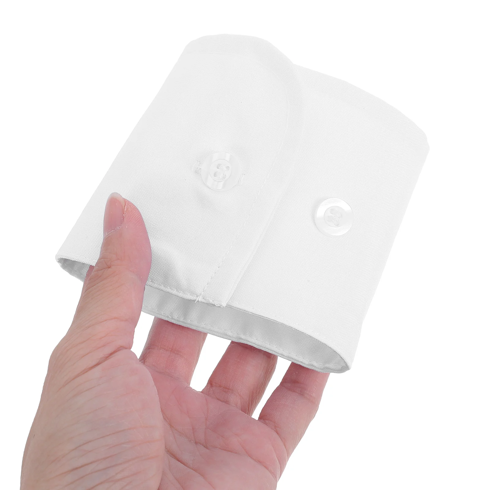 أكمام يد مزيفة أنيقة للنساء أصفاد معصم قابلة للفصل إكسسوارات الملابس تصميم ذراع مكشكش لترقية البلوزة أو المعطف