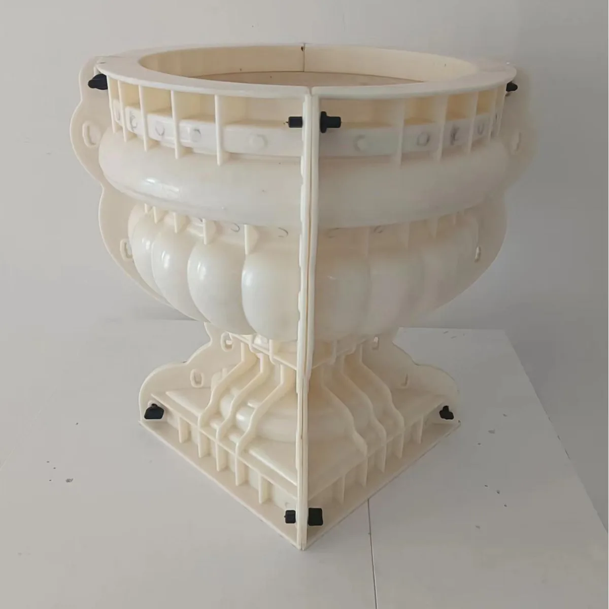 قالب وعاء الزهور المستدير وعاء الاسمنت قالب بونساي أوروبي بوعاء نبات سميك #2