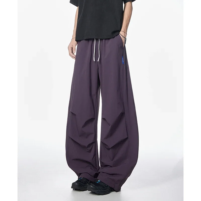 

Autumn Couple's Outdoor Hiking Pants Paratrooper Pants Work Pants Men Outdoor Quick Drying Pants Straight Leg Loose Casual Pants