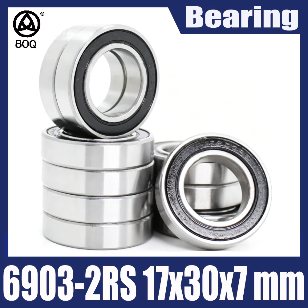 10PC 6903-2RS Bearing ABEC-3 17x30x7 mm Thin Section 6903 2RS Ball Bearings 6903RS 61903 RS