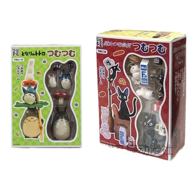 อะนิเมะใหม่ Totoro รูปการ์ตูน Pvc Mini รูปปั้นน่ารักของเล่นเครื่องประดับห้องเด็ก Charm คอลเลกชันของขวัญวันเกิดตุ๊กตา