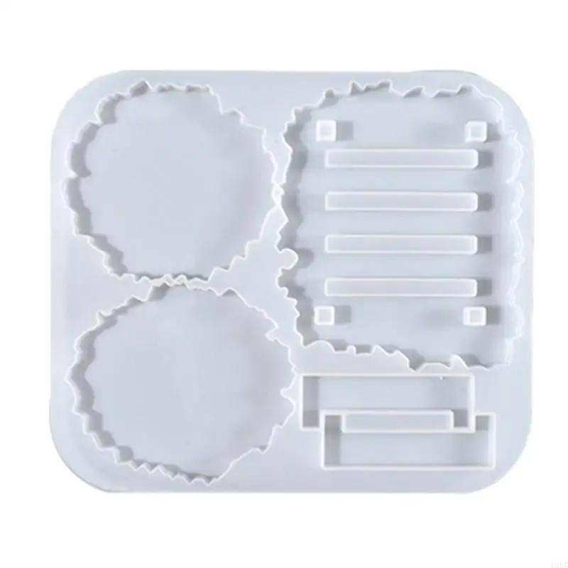 

U6XC with Storage Rack Mold Epoxy Resin Mold Suitable for Diy Resin Casting