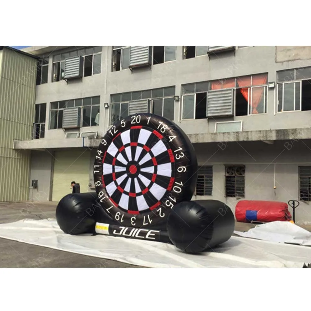 

Popular Cheap PVC Outdoor Dartboard Inflatable Sticky Soccer Dart Games , Inflatable Dart Target for Sale