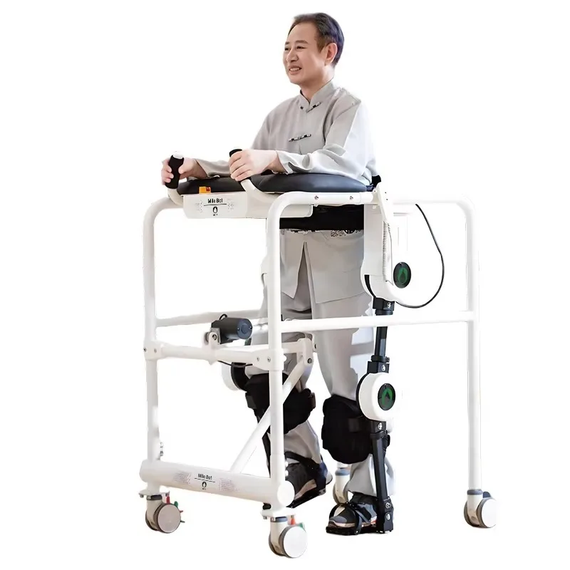 Electric Lower Limb Exoskeleton Robot for Paralyzed Patients Rehabilitation Training-Lightweight Waterproof Durable