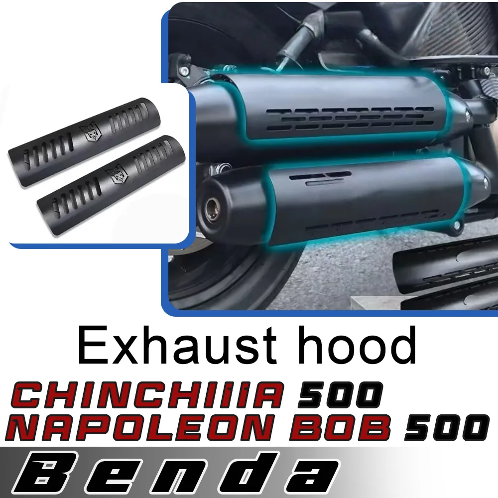 

For BENDA Napoleonbob 500 ChinchiIIa 500 heat shield exhaust scald shield protective cover for benda napoleonbob chinchilla 500