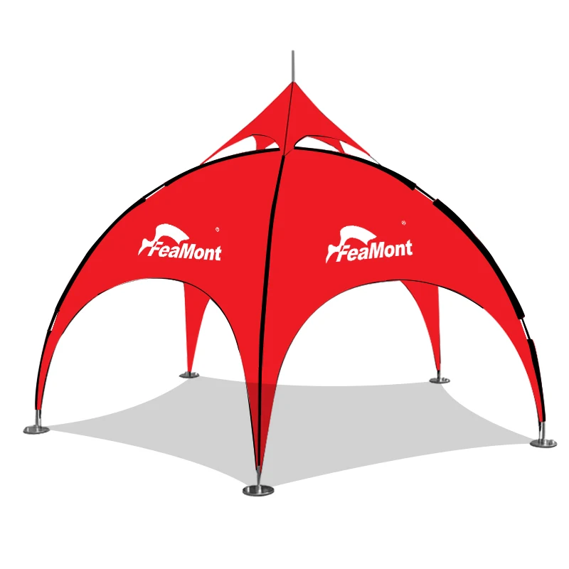 Custom 10x10 Ft. 3x3 M FEAMONT Customized Printing Pattern Gazebo Canopy Arch Tent