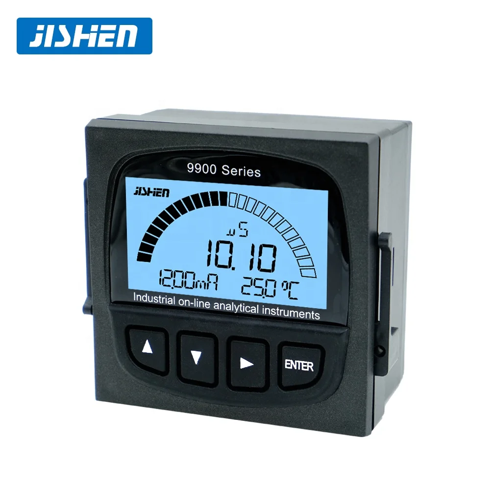 [EC-9900]High Precision Large Screen Water Industry test Conductivity/Resistivity Measurement and Control Instrument