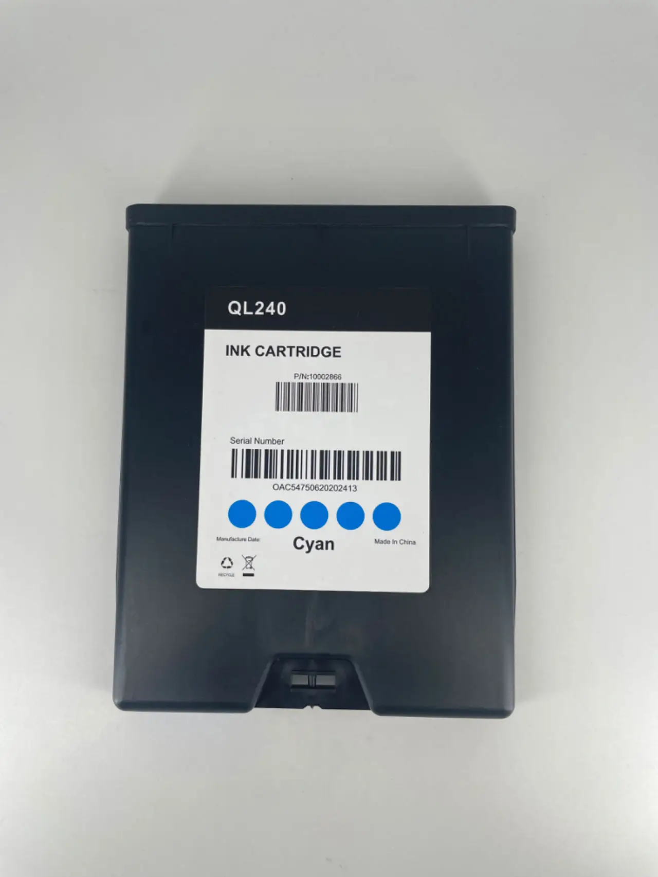 Compatible with QuickLabel240 ink cartridge and for use in quicklabel 240 and AstroNova Division memjet  ink cartridge QL240