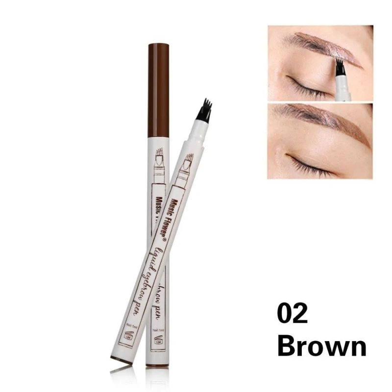 Mooie nieuwe waterdichte make-up fijne schets vloeibare wenkbrauwpen tattoo super duurzame langdurige wenkbrauw make-up benodigdheden