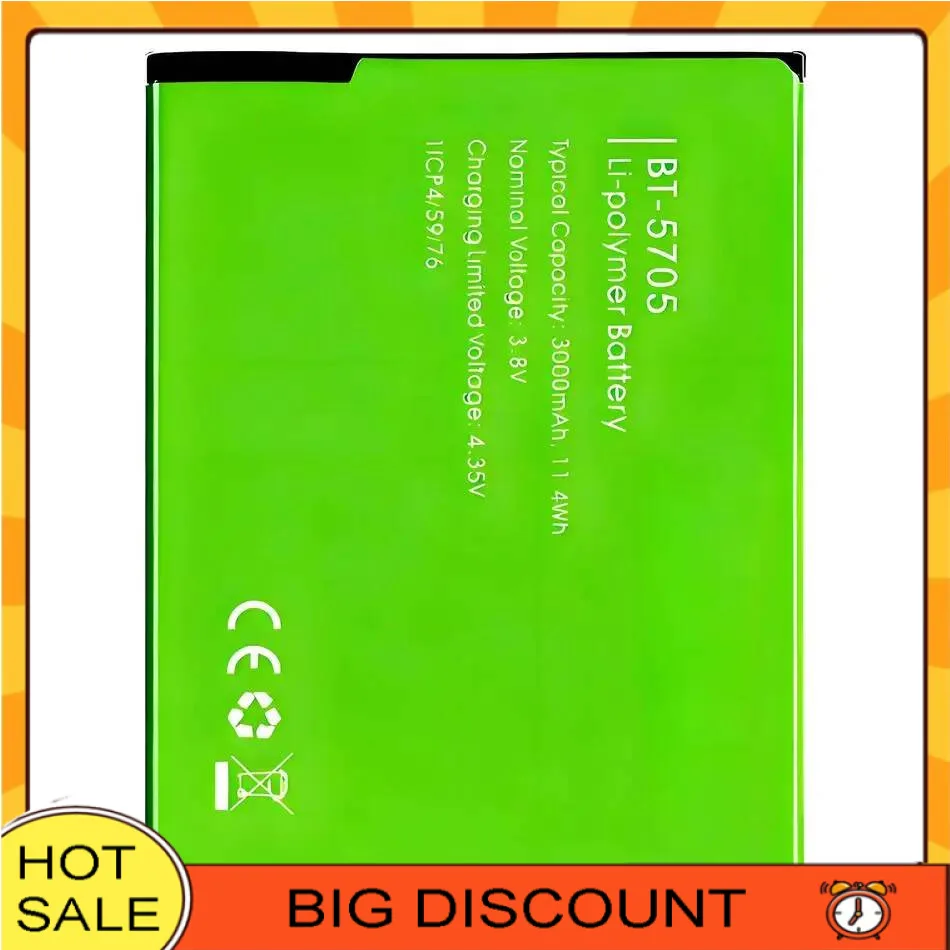 

BT-5705 Reliable Replacement For Leagoo M9 Pro 3000Mah Mobile Phone Battery