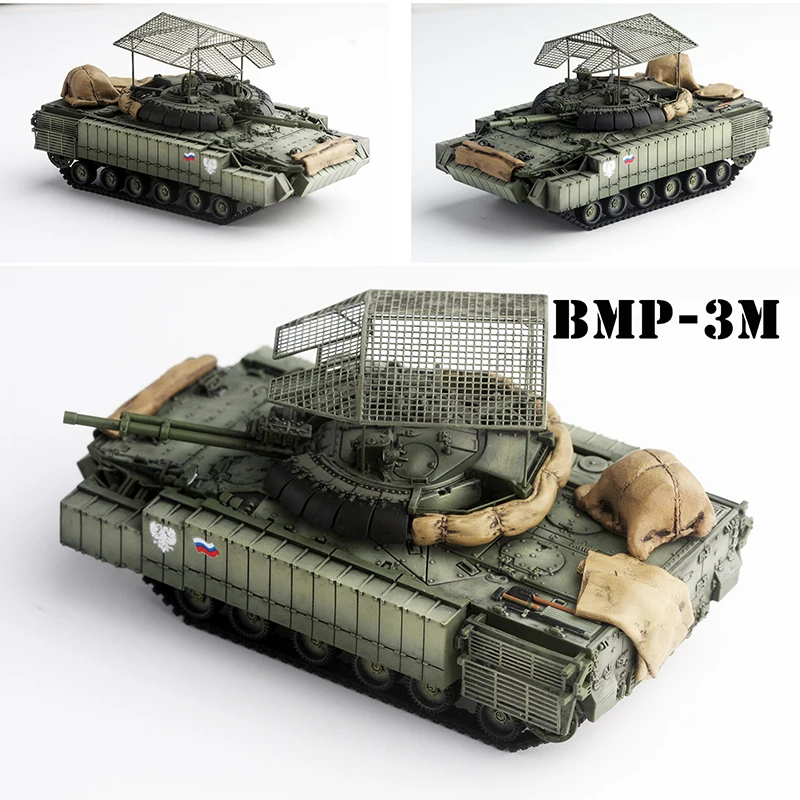 

88MODEL масштаб 1:72, смола, русская модель бронетанкового танка BMP3M, военная боевая дорожка, классическая коллекция, подарки, статический дисплей