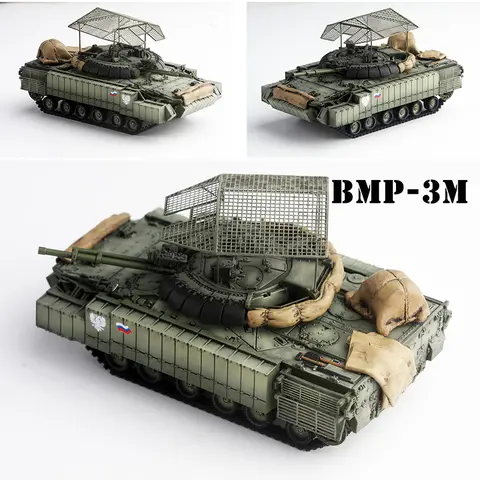 88MODEL 1:72 Scale Resin Russian BMP3M Armored Tank Model Militarized Combat Track Type Classics Collection Gifts Static Display