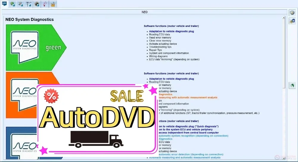 

АвтоDVD KNORR BREMSE NeoGreen 22.