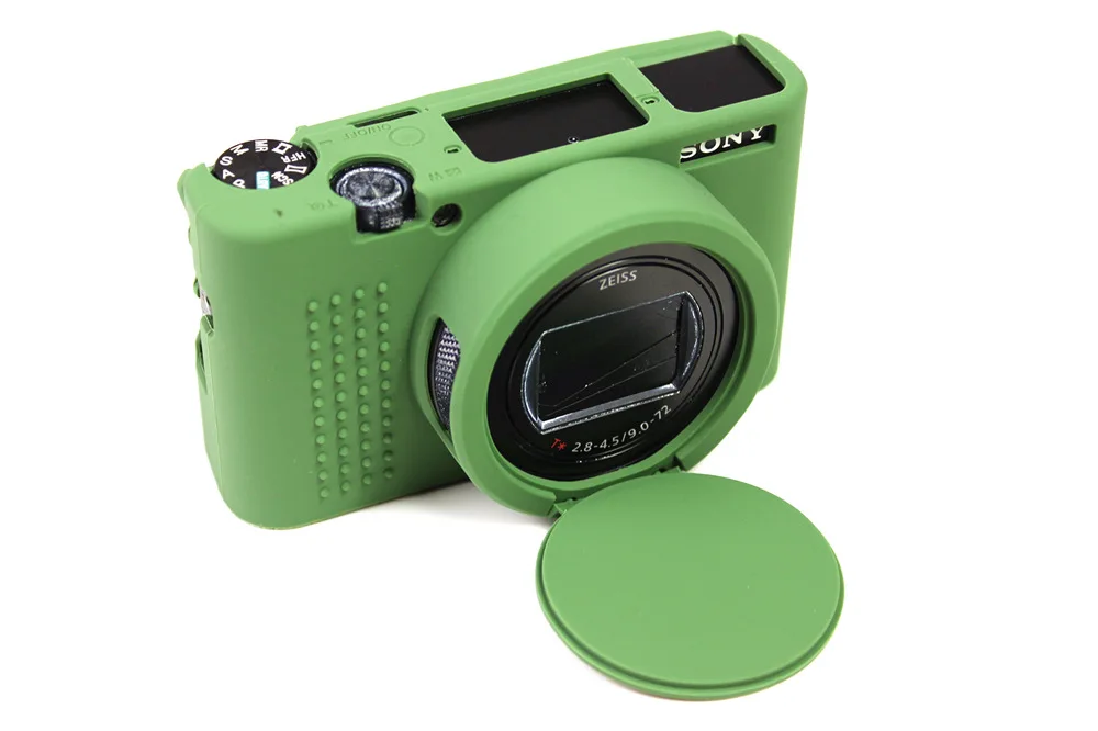 Silicon Rubber Armor Skin Case Mirrorless Camera Protective Bag for Sony Cyber-Shot RX100 VII RX100VII RX100 Mark VII RX100M7