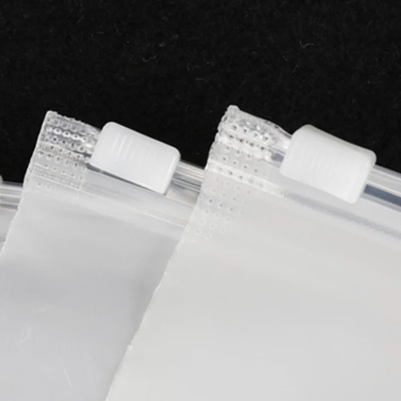 Customized Frosted Ziplock Bags Socks Clothing Storage Bags Small Business Product Packaging Bags Customized Logo Printing