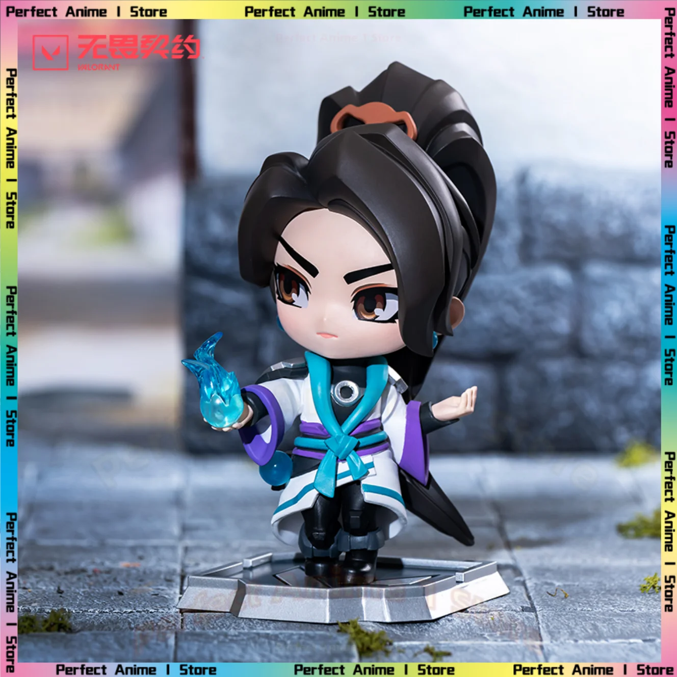 

Fearless Contract, Sage Q-version Figure, Valorant Desktop Ornaments, Official Authentic Products Around The Game