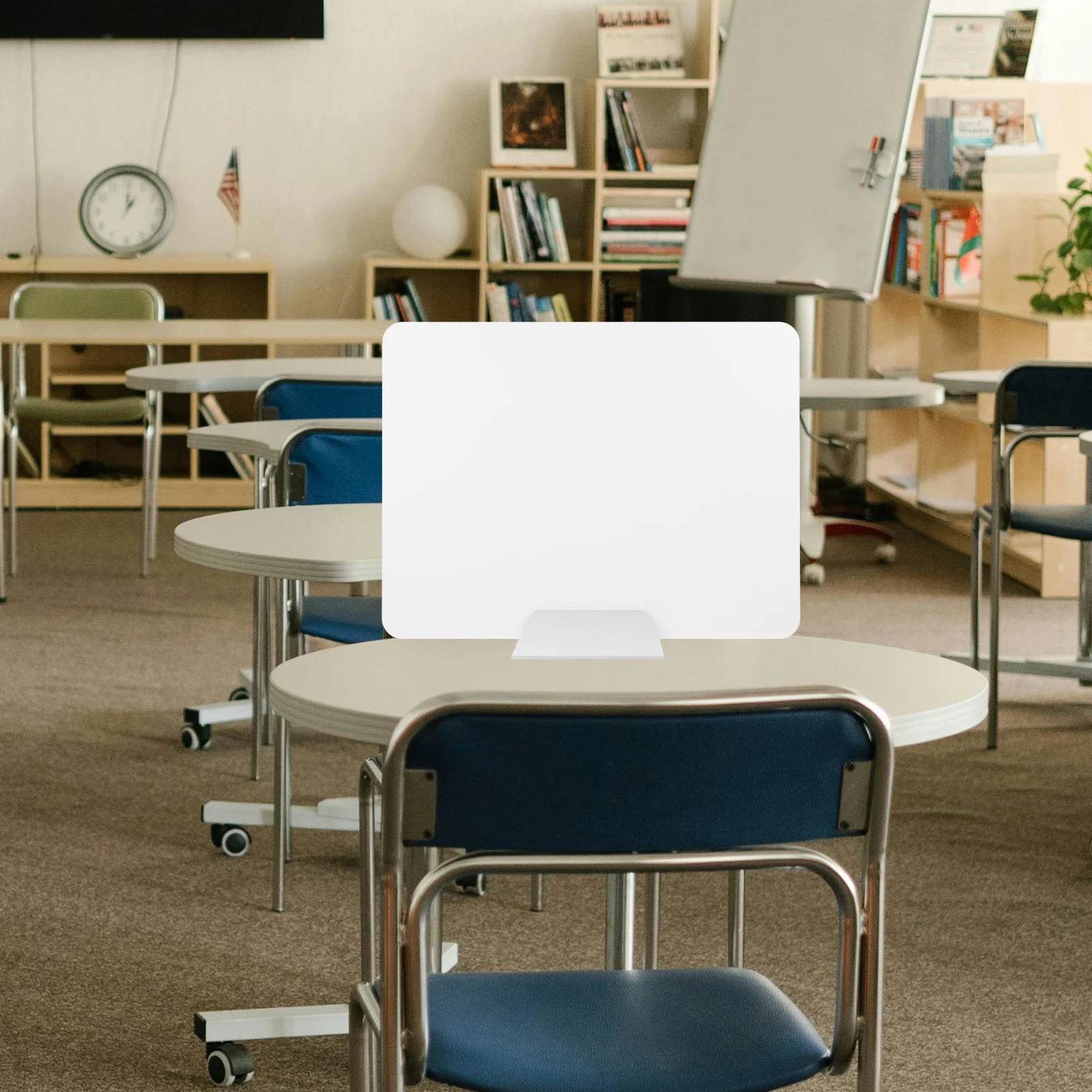 

1pcs Desk Privacy Panel Acrylic Desktop Partition Board Freestanding Table Divider For Office School Exam Use Classroom Testing