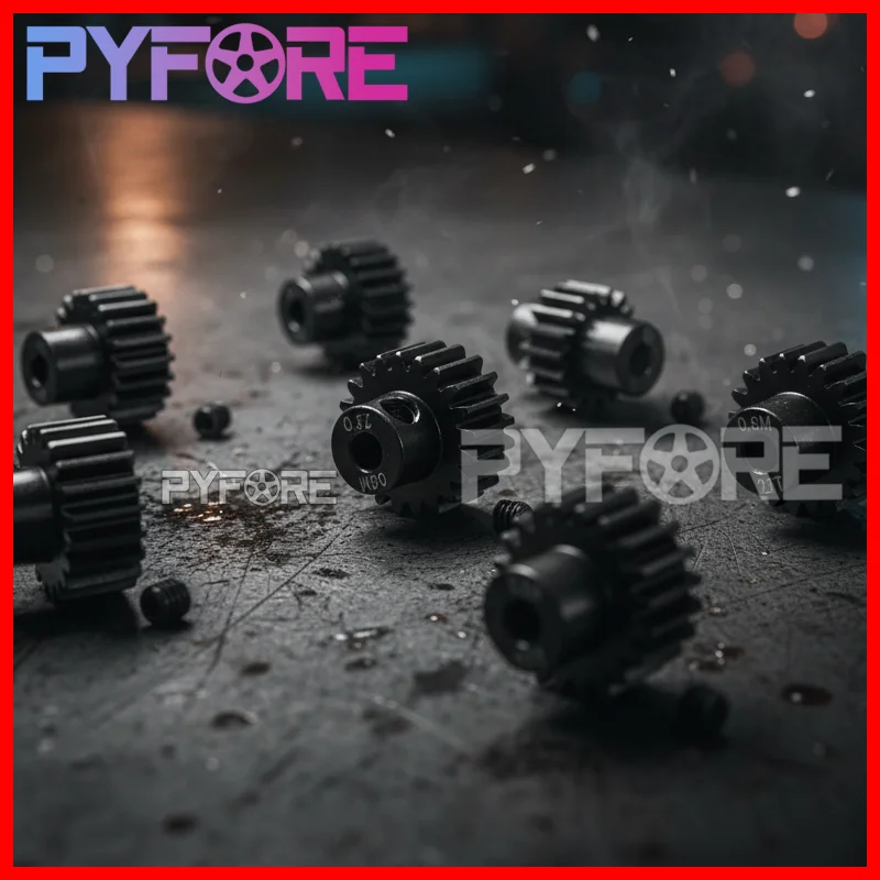 

Steel Metal Pinion Motor Gear For 1/10 0.6M 3.175mm 14T 15T 16T 17T 18T 19T 20T 21T 22T 24T 25T 26T 28T RC Model Car Accessories