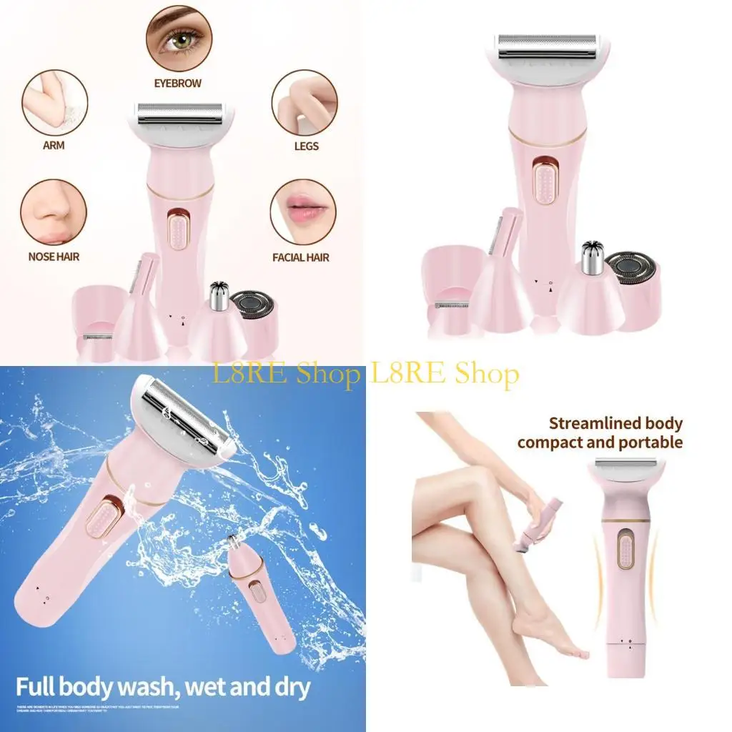 

L8RE Electric Hair Demover с защитной защитной головкой с низким содержанием фонари