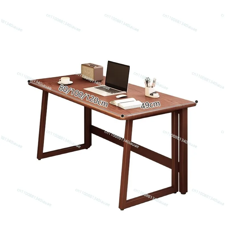 

Small Apartment Folding Desk Integrated Against The Wall New Folding Table Computer Table