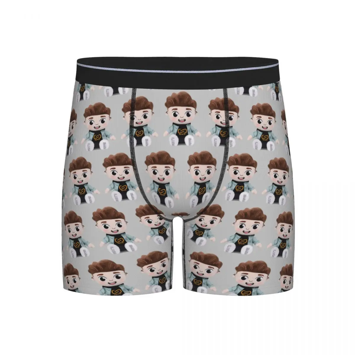 

Long Boxer Underpants Shorts Caylus Panties Men Breathable Underwear for Homme Man Boyfriend Gifts