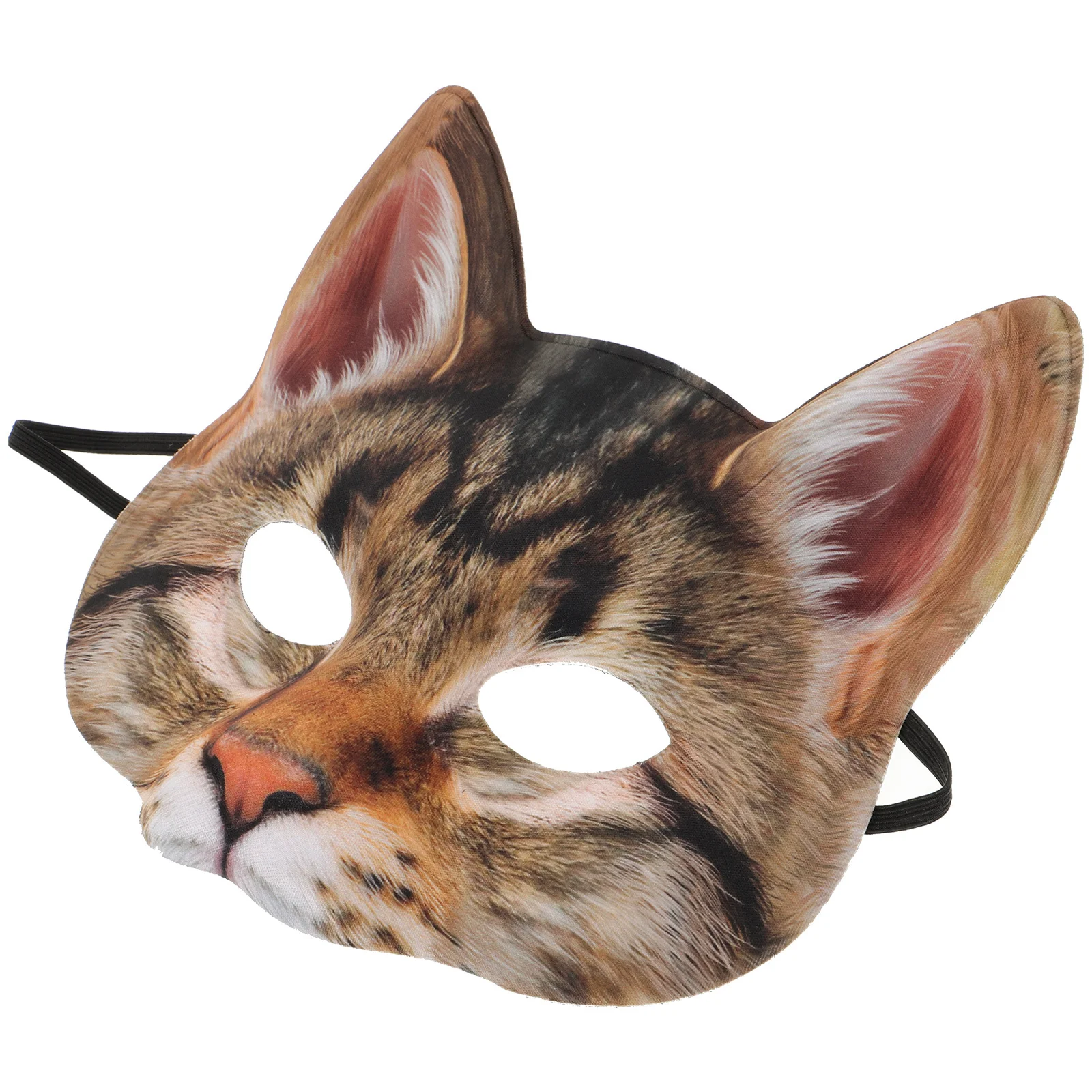 

Cosplay Cat Face Mask Half Eyes Style EVA Fabric Adult Animal Carnival Halloween Party Masquerade Costume Prop Unique Gift