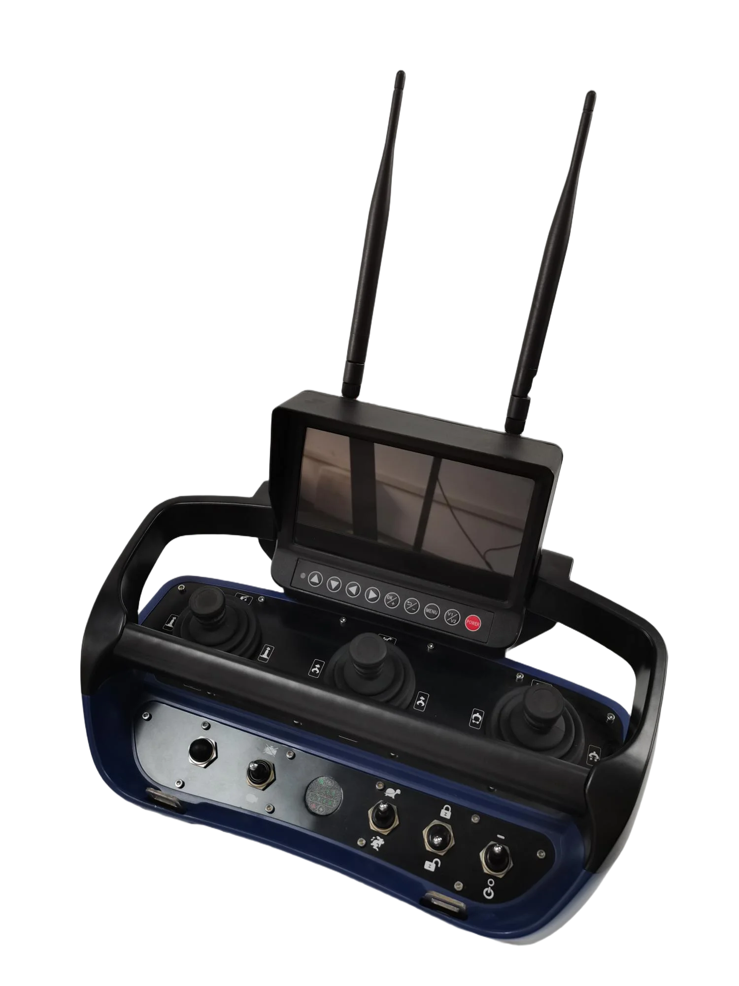 Wireless Remote Control for Cranes with Camera Monitoring Waterproof Metal & Plastic Construction 1 Year Warranty