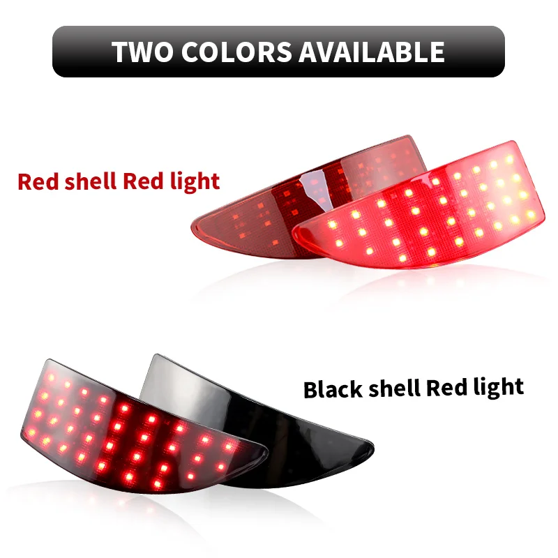 

2PCS LED Rear Bumper Brake Lights Canbus For 2006-2013 LEXUS IS250 IS350 XE20 Excluding IS-F and IS-C Tail Stop Warning Fog Lamp
