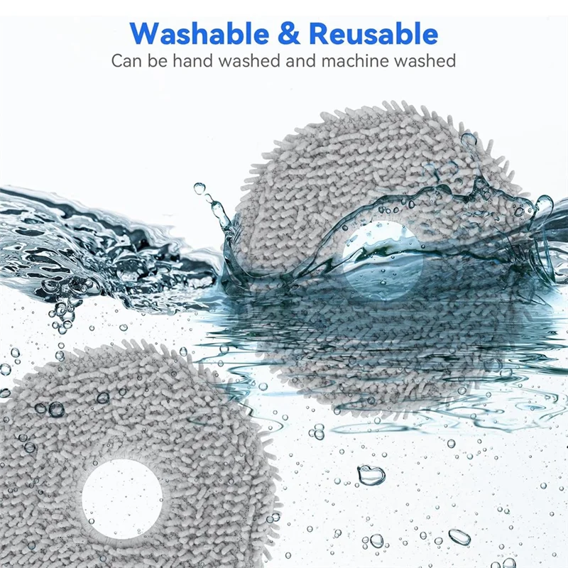 AT28-For Dreame L20 Ultra / L30 Ultra Robotic Vacuum Cleaner Spare Parts Main Side Brush HEPA Filters Mop Cloth Dust Bags