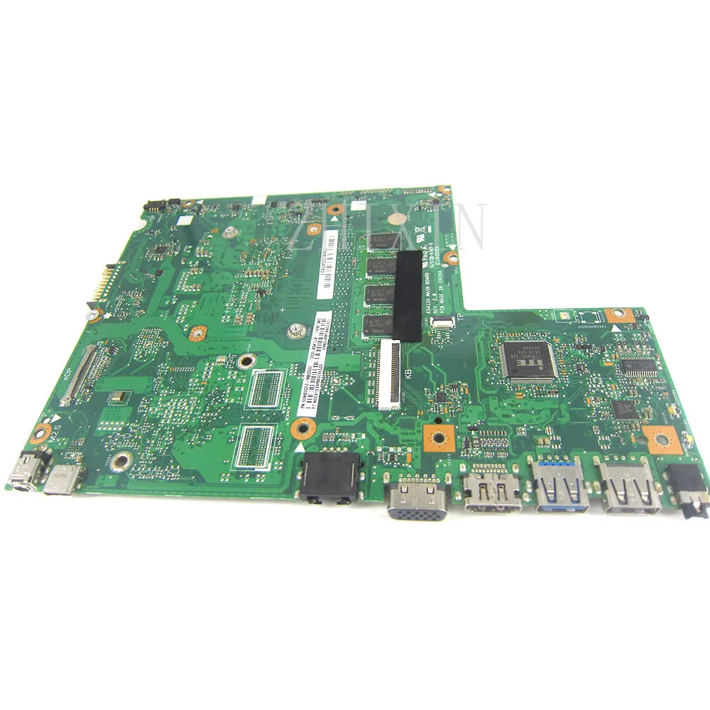 

For ASUS X541UJ X541UAK X541U F541U A541U X541UV X541UVK Laptop Motherboard i3-5020U CPU 4G RAM UMA X541UVK Mainboard