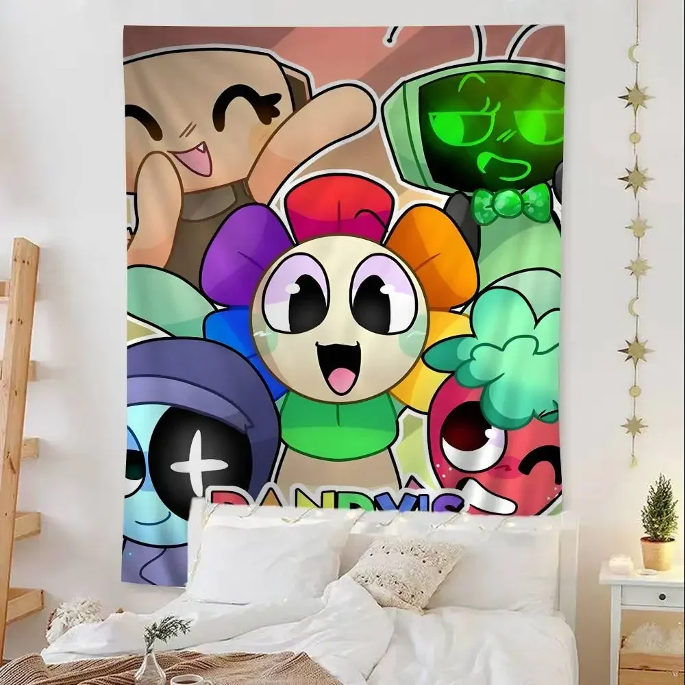 Game D-Dandys World DIY Wall Tapestry for Living Room Home Dorm Decor Wall Art Decor