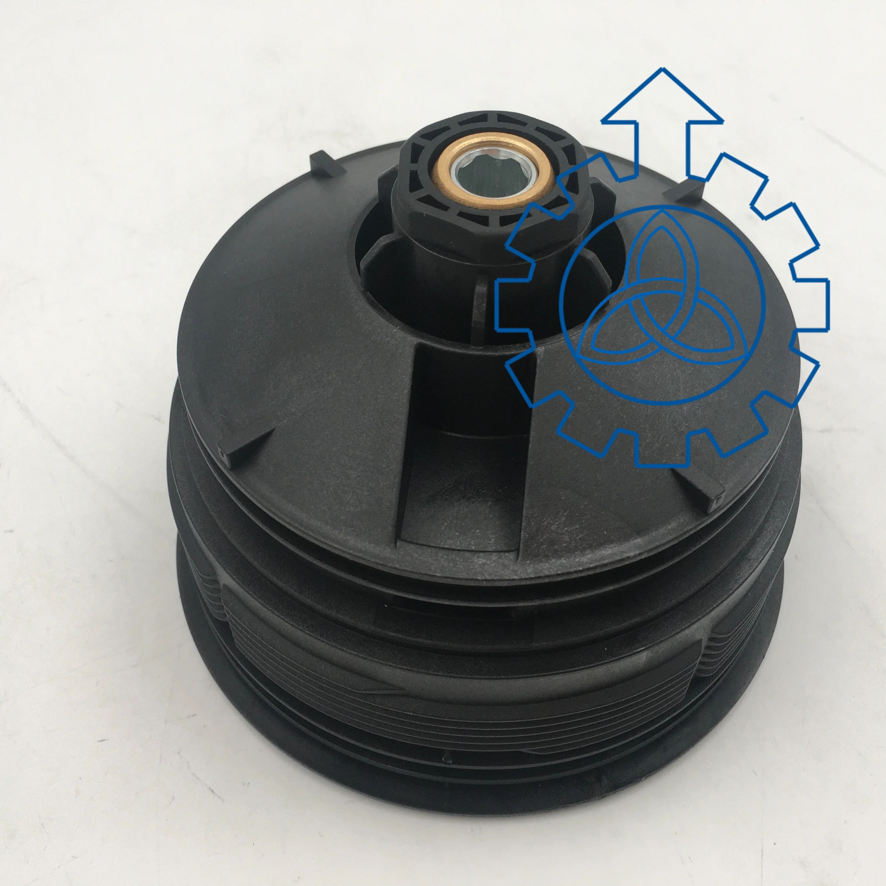 2112343 Oil Filter Cover Oil Rotor Filter Cover ABS Oil Filter Cover For Scania Trucks