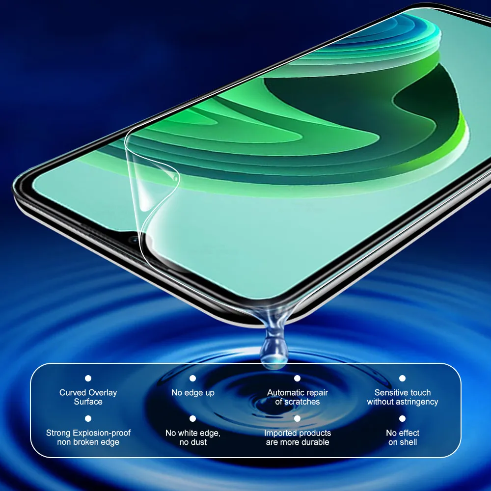 Tela frontal hydrogel filme 4in1 para xiaomi redmi nota 11e 5g protetor de lente para redmi nota 11e 11 e note11e não vidro 6.58 polegada