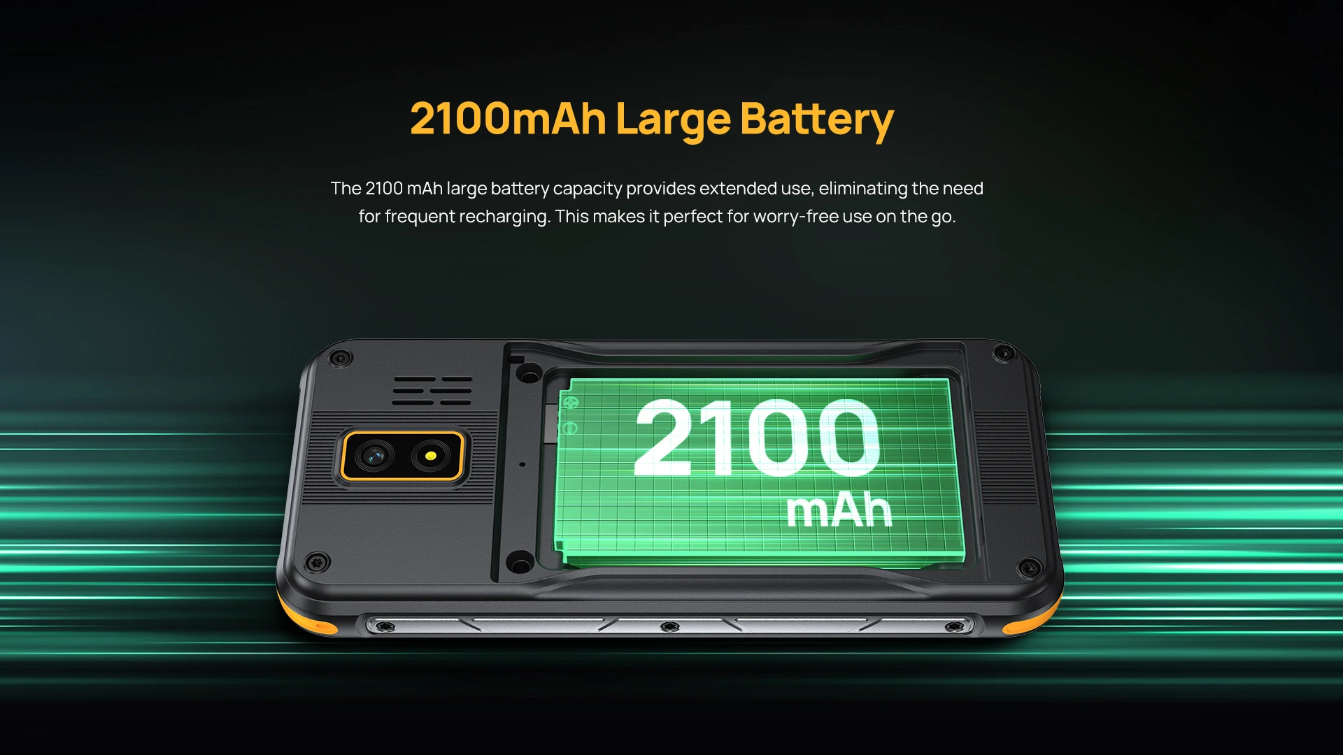 Ulefone Armor Mini 4 Rugged 2.8 inch Unisoc T117 64MB RAM 128MB ROM 2MP Rear Camera 2100mAh Battery 4G Global Version