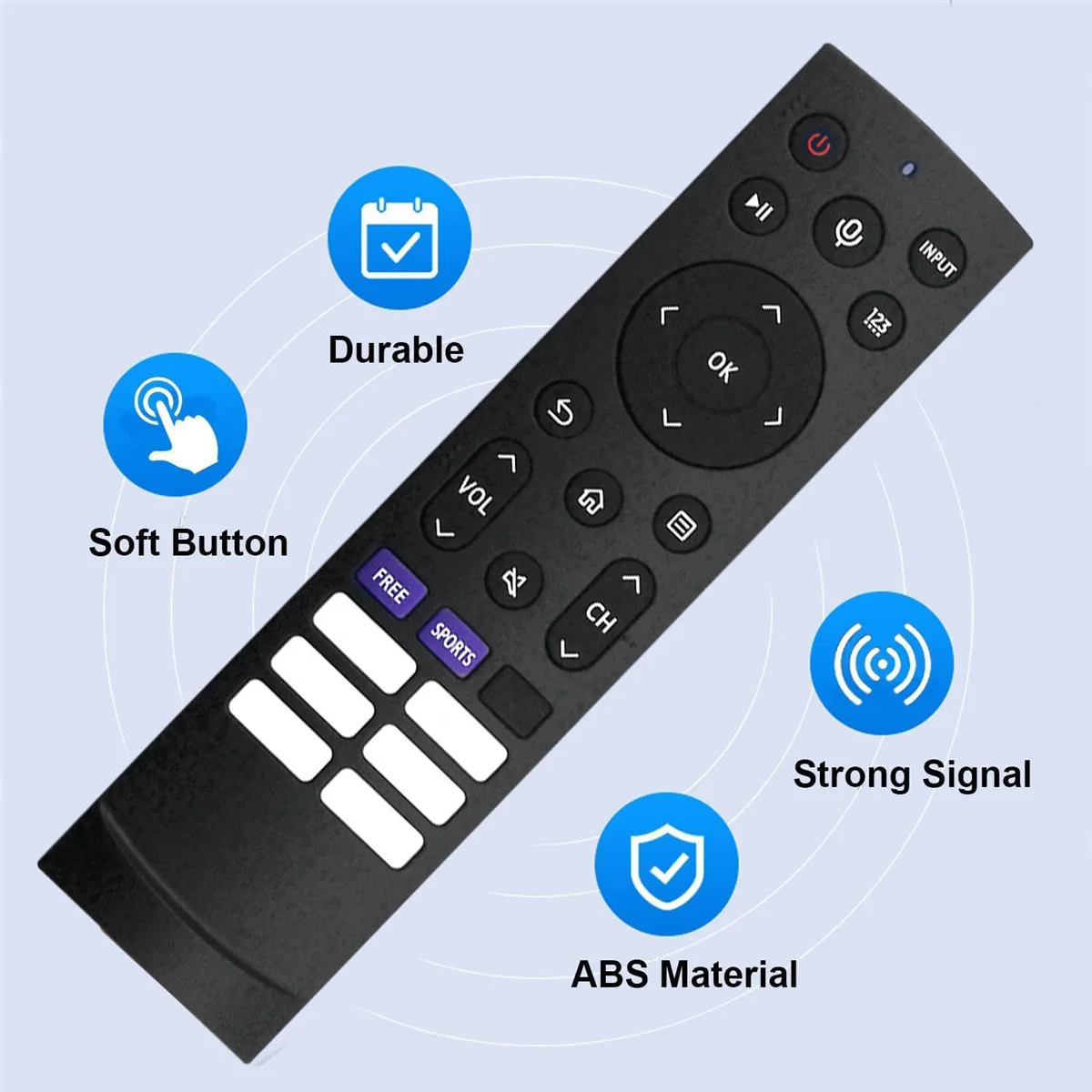 A57G-เปลี่ยน ERF3G90H รีโมทคอนโทรลสําหรับ Hisense LCD LED Smart TV ไม่มีเสียง