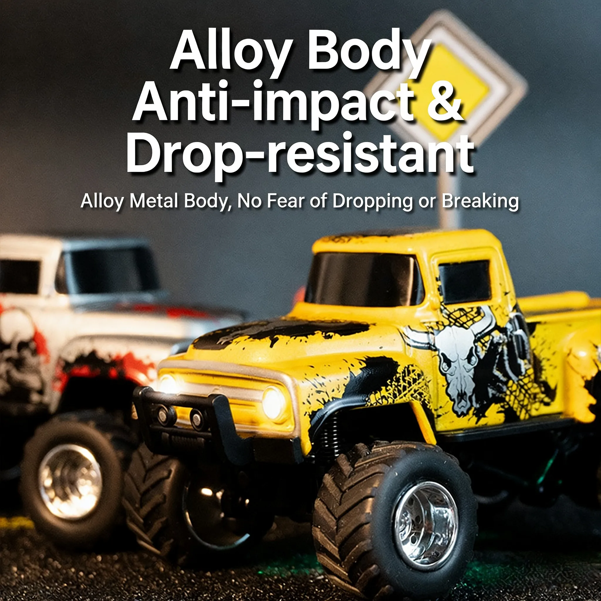 ミニリモコンカー コールドスプレー塗装 絵柄 男の子のおもちゃ