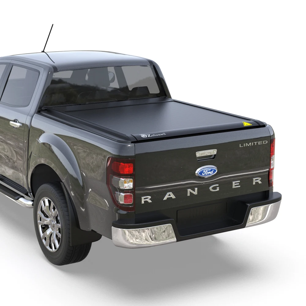 

Zolionwil Auto Accessories Parts Roll Up Tonneau Cover For Ford Ranger Wildtrak