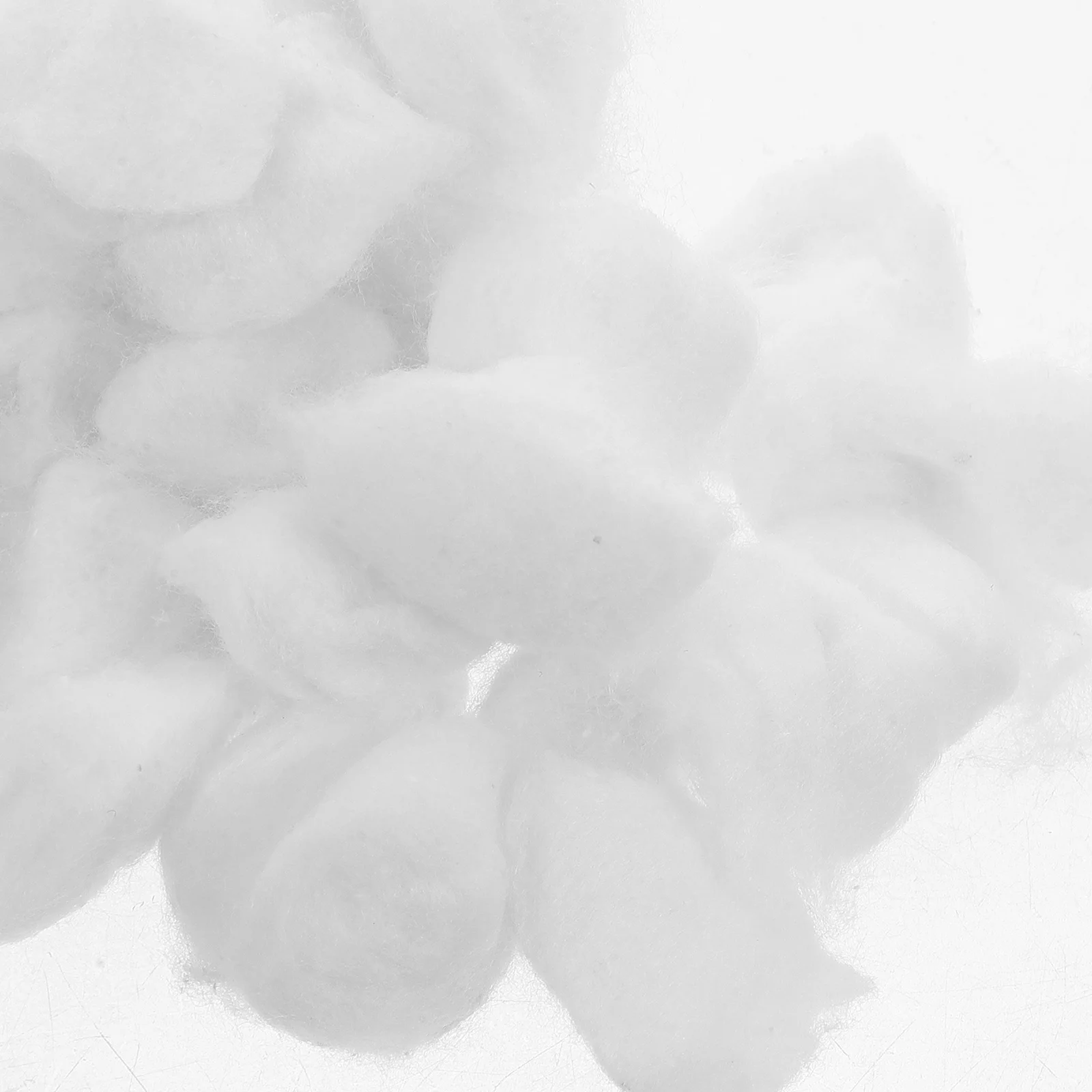 2パック 優しい温かい綿球 フェイスメイク落としローションアプリケーター パウダーリムーバーパッド 敏感肌に優しい