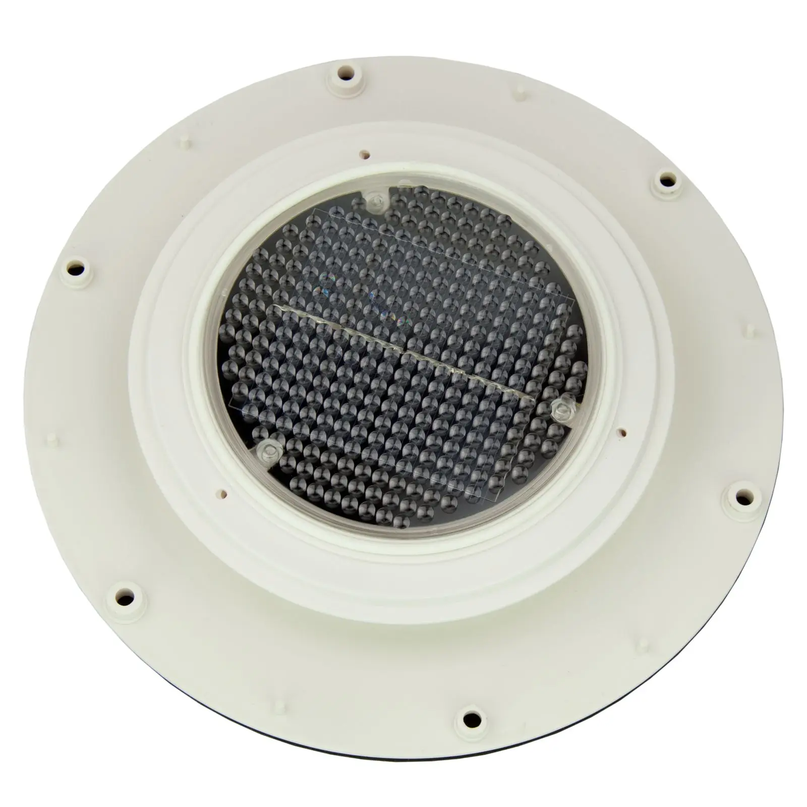 Solar Powered Exhaust Vent Fan with Rechargeable Battery – 215mm Ventilator for Boats, RVs, Greenhouses & Caravans