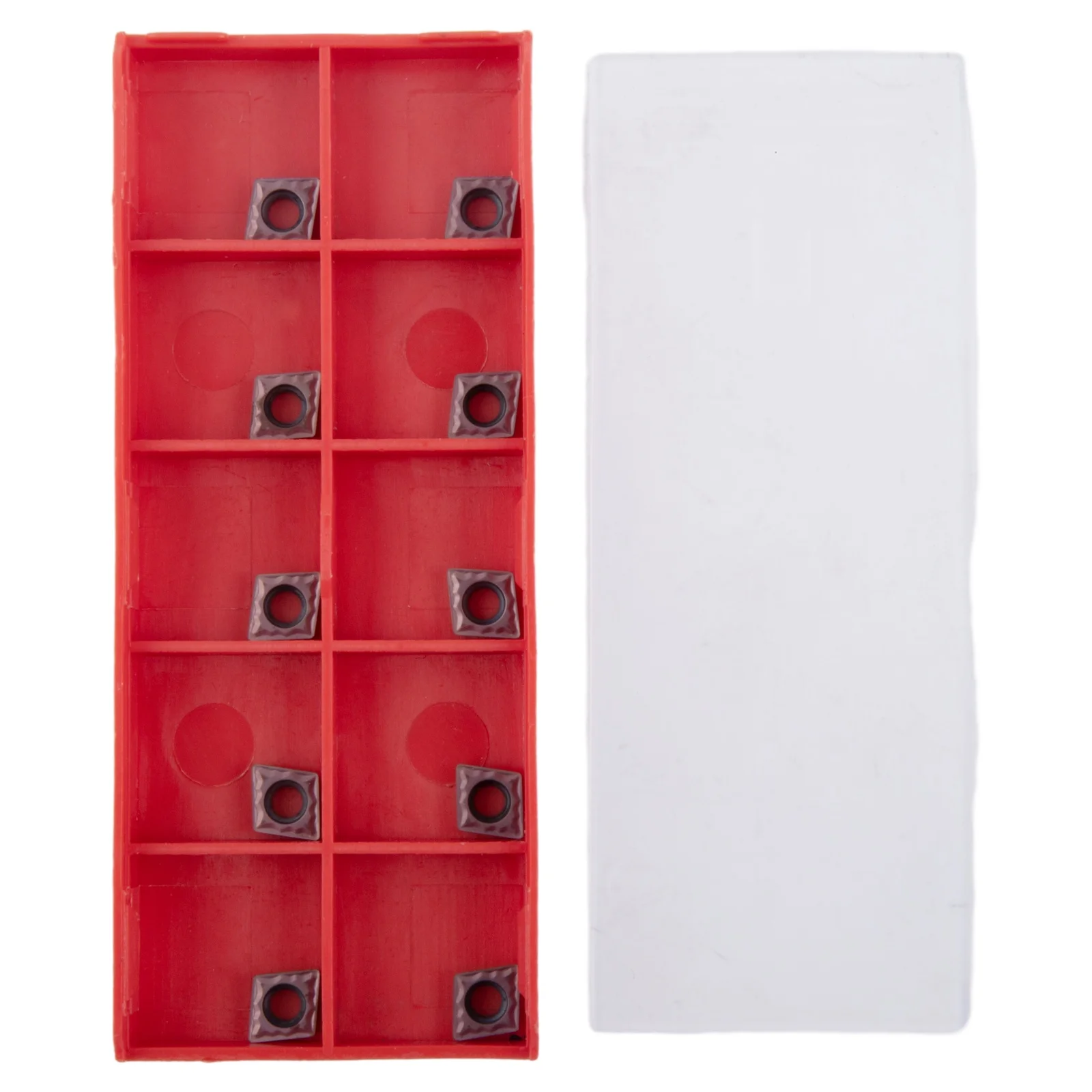 

10 Pcs CCMT060204 Carbide Inserts Blades For Stainless Steel Metalworking Tools Turning Tools UE6020 US735 VP15TF