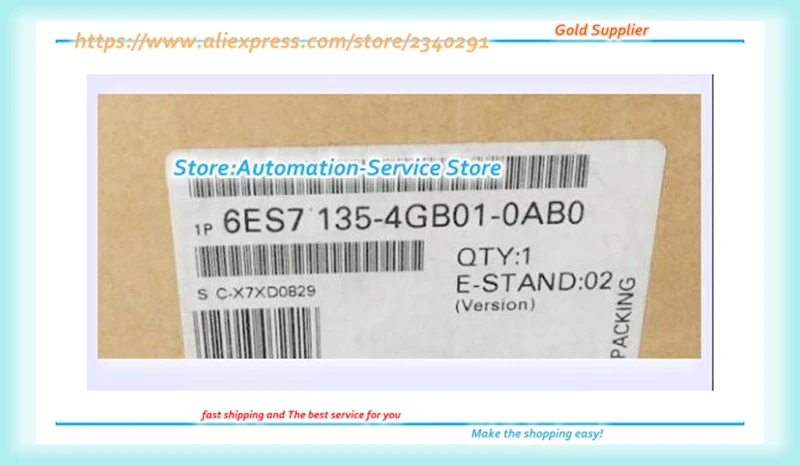 

Original New Offer Warranty For 1 Year 1P 6ES7135-4GB01-0AB0 ET200S Analog Output Module 6ES71354GB010AB0