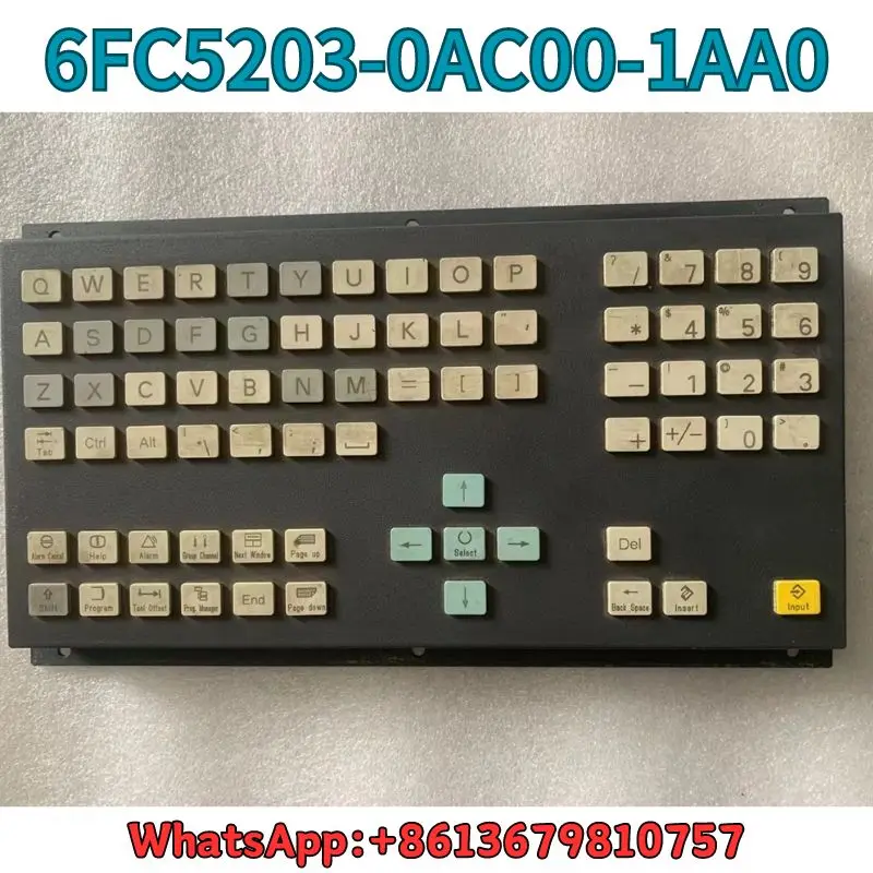 

Used 6FC5203-0AC00-1AA0 Operation Panel test OK Fast Shipping