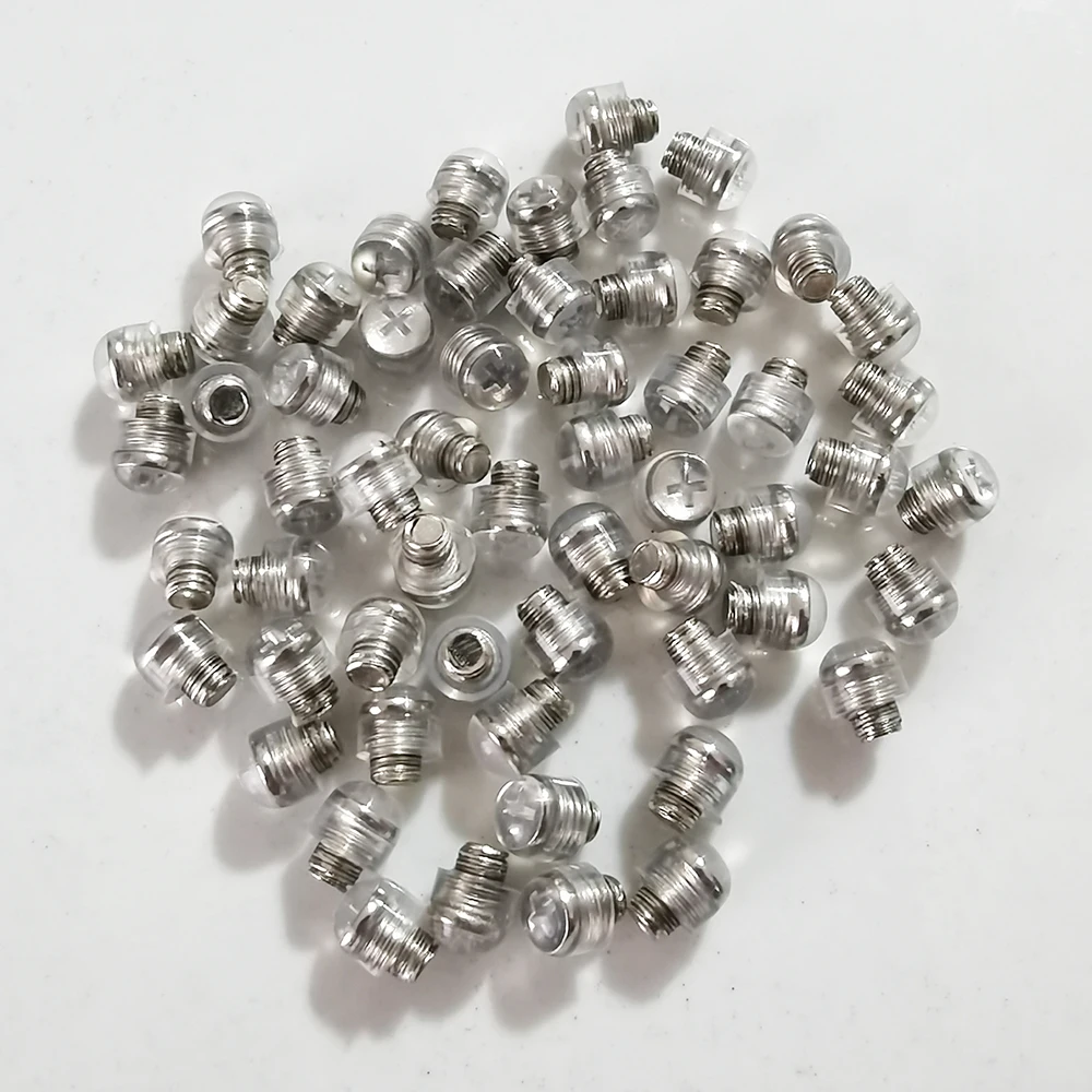 100pcs/lot 2.5mm or 3.0mm Replacement screw Bumper Hair Scissors Barber Shears Stopper common quality