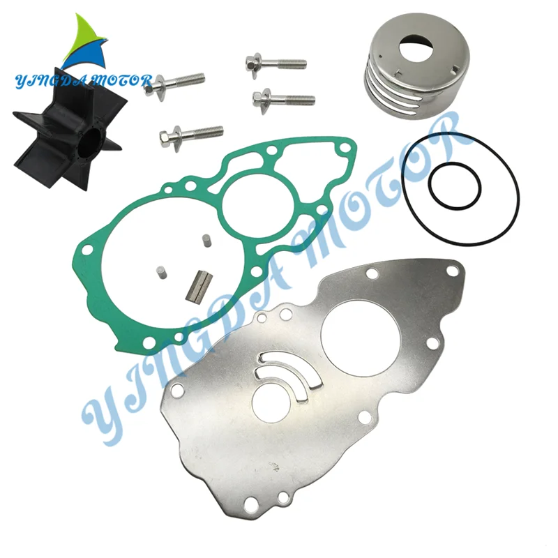 

High-quality Water Pump Impeller Repair Kit 6AW-W0078 For Yamaha 4 Stroke 300 350 HP Outboard 6AW-W0078-00 Sierra 18-3477