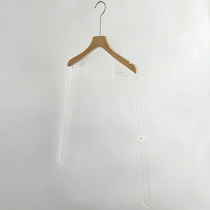 Versatile Sleeve Shaping Stand for Video White Background Garment Hanger Adjustable Support Frame Photography Display Rack